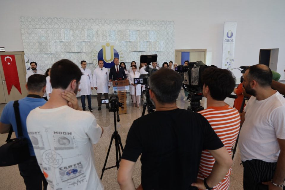 Ordu Üniversitesi Tıp Fakültesinde bir ilk