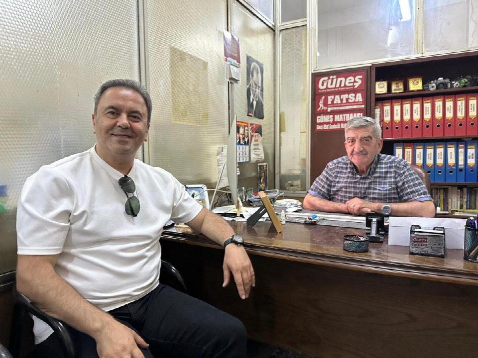 Aydın Beyoğlu’ndan Güneş Gazetesi’ne anlamlı ziyaret