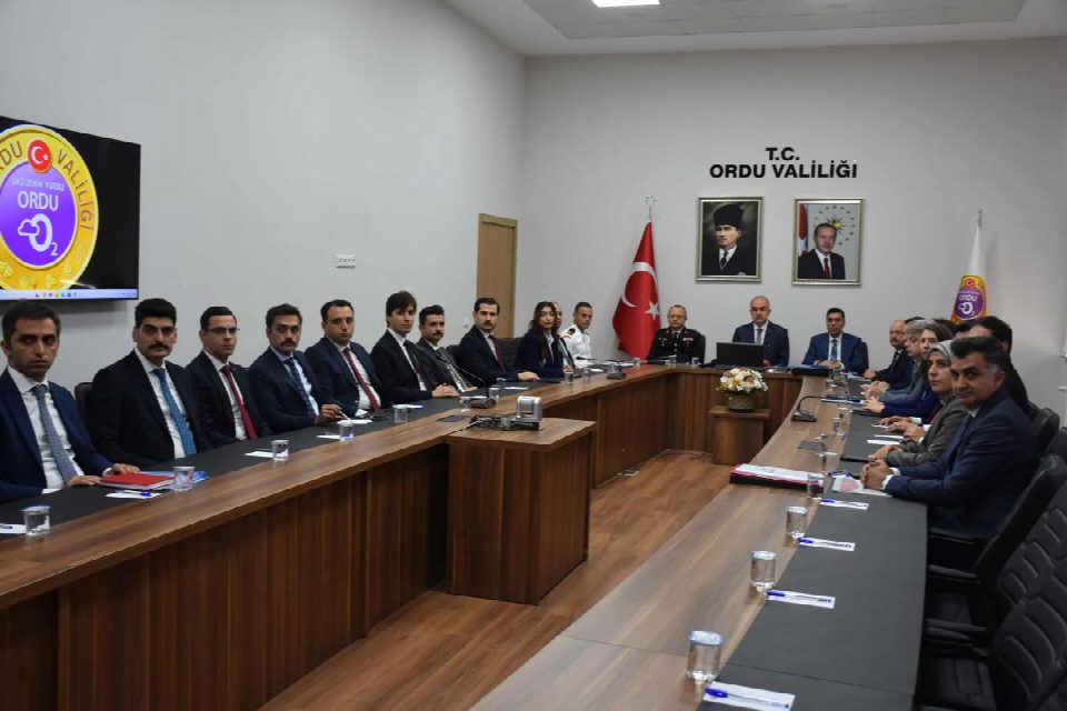 2024’ÜN İLK 8 AYLIK GÜVENLİK, ASAYİŞ VE TRAFİK DURUMU DEĞERLENDİRİLDİ