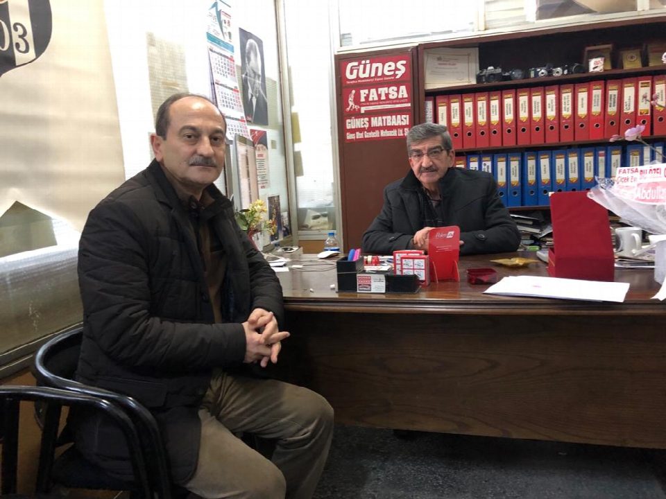 Gazeteciler gününde ziyaretçi akınına uğradık