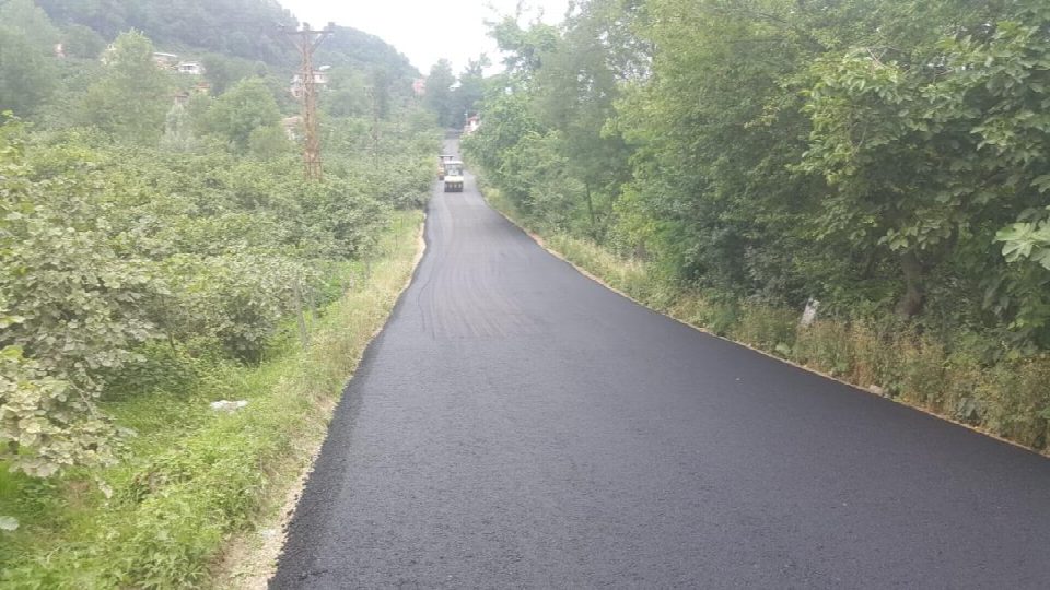 Bu Yol 9 Mahalleyi Birbirine Bağlıyor