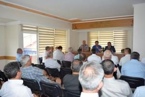 BAŞBAKAN KARŞILAMA HAZIRLIKLARI DEĞERLENDİRİLDİ