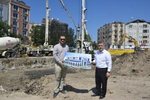 Selçuklu Mimarili yeni hizmet binası inşaatı başladı