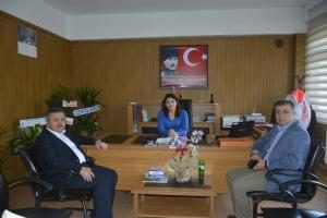 BAŞKAN ANLAYAN'DAN SEVİL ŞEN'E HAYIRLI OLSUN ZİYARETİ