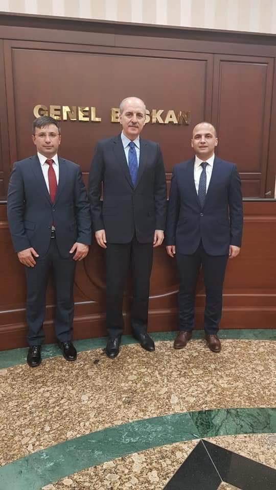 STK temsilcileri Numan Kurtulmuş’u ziyaret etti