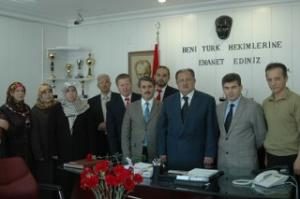 YATAN HASTALAR ZİYARET EDİLDİ