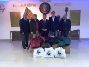 FATSO'DAN 300 ÖĞRENCİYE KABAN YARDIMI