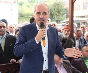 Kurtulmuş: "AK parti bir tarafta, karşıda hepsi"