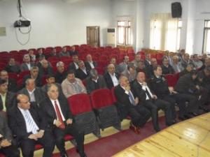 DAİRE AMİRLERİ İLE MUHTARLAR SORUNLARI KONUŞTULAR