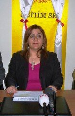 EĞİTİM SEN GENEL BAŞKANI ZÜBEYDE KILIÇ SERT KONUŞTU
