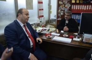 VEKİL TAŞCIDAN GAZETEMİZE ZİYARET
