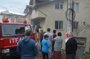 FATSA'DA DAİRE YANGINI