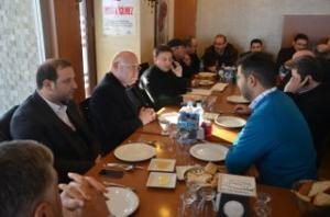 AK PARTİ FATSA İLÇE TEŞKİLATI MİLLETVEKİLİ İHSAN ŞENER İLE TANIŞMA YEMEĞİNDE BİR ARAYA GELDİLER