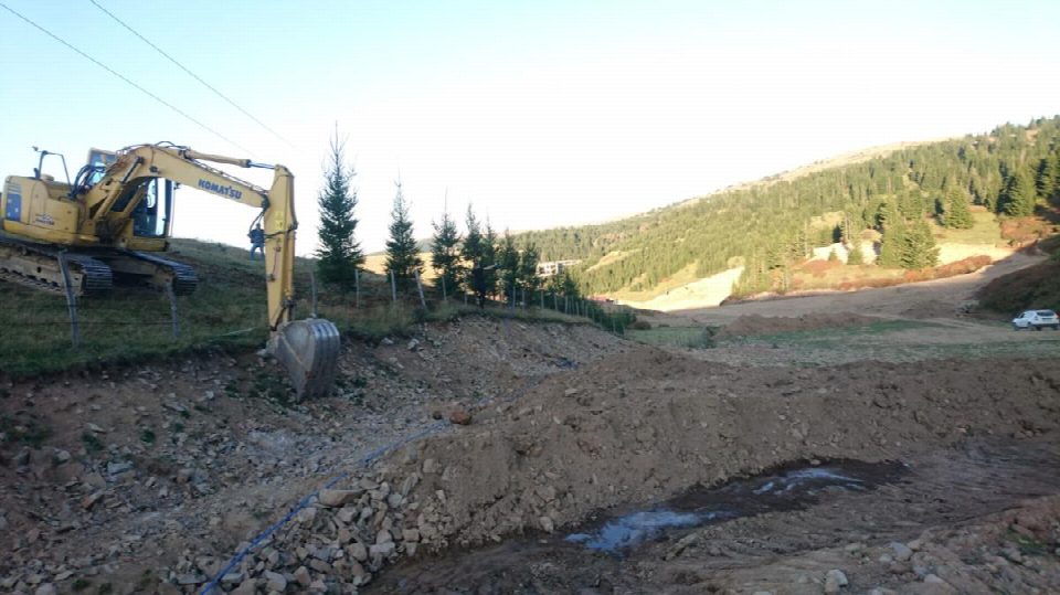 ÇAMBAŞI DOĞA TESİSLERİ KIŞA HAZIRLANIYOR