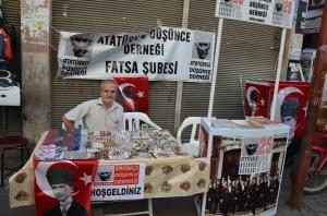 ADD REŞADİYE CADDESİ'NDE STAND AÇTI
