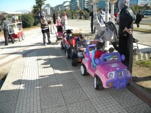 Havaların Isınması Minikleri Piste attı