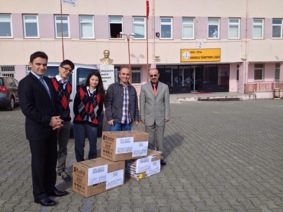FATSA ANADOLU ÖĞRETMEN LİSESİNDEN KİTAP SEFERBERLİĞİ