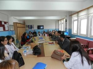 Avcı, Anaokulu Öğrencileri ile birlikte