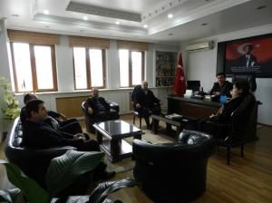 Atatürk İlkokulu Okul Aile Birliği Yönetim Kurulu, Milli Eğitim Müdürünü Ziyaret Etti