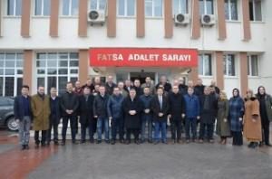 BAŞKAN UÇAR'DAN BAŞSAVCI BAYÇELEBİ'YE ZİYARET