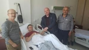 AK PARTİLİ GÜNDOĞDU'DAN GAZİ ASKERLERE MORAL ZİYARETİ