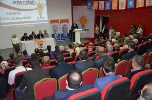 FATSA’DA 'DARALTILMIŞ İLÇE DANIŞMA’ TOPLANTISI