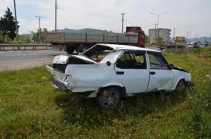 TRAFİK KAZASI: 4 YARALI