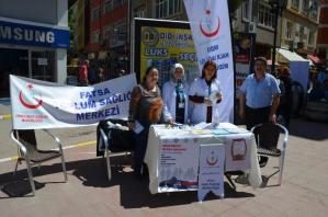 FATSALILAR SAĞLIK KONUSUNDA BİLGİLENDİRİLDİ
