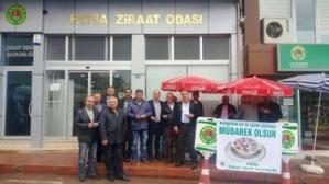 Ziraat Odası 750 kişiye aşure dağıttı