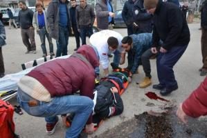 İlçemizde trafik kazası: 1 yaralı