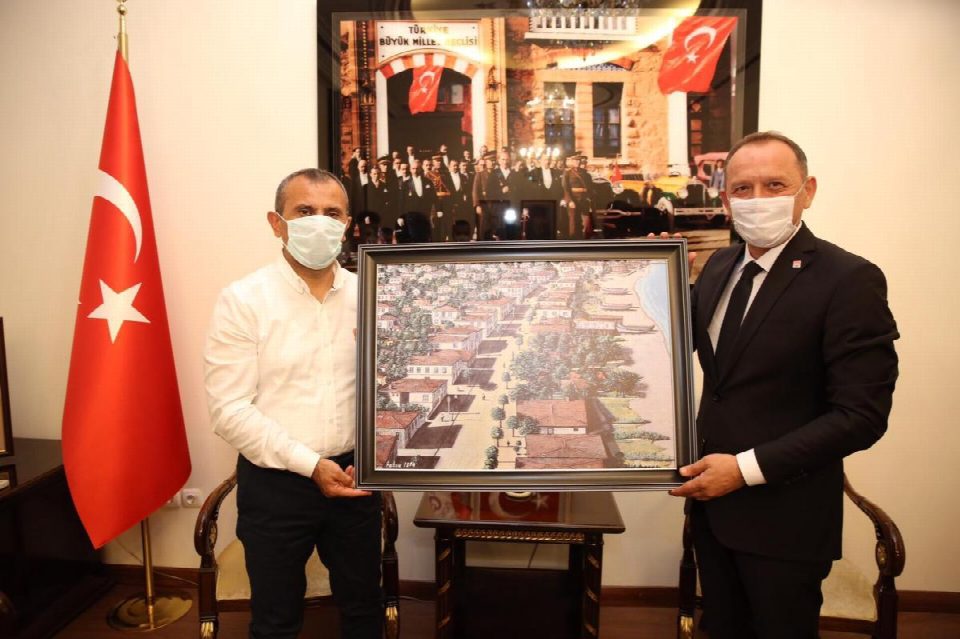 CHP Fatsa ilçe teşkilatı Vali Sonel’i ziyaret etti