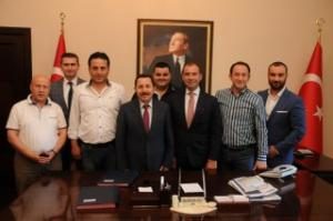 FAGİAD'DAN VALİ BALKANLIOĞLU'NA ZİYARET