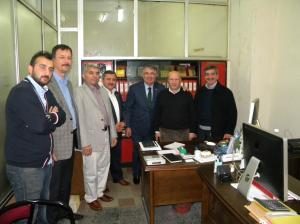 BAKAN ŞAHİN GAZETEMİZİ ZİYARET ETTİ