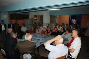 BAŞKAN ANLAYAN’IN SİTE SOHBETLERİ SÜRÜYOR