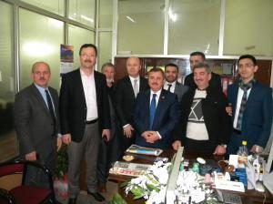 Belediye Başkanı Hüseyin Anlayan “Yeni dönemde yeni hizmetleri İlçemize kazandıracağız” BAŞKAN ANLAYAN GAZETEMİZİ ZİYARET ETTİ