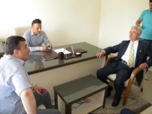 TANDOĞDU DAİRE AMİRLERİNİ ZİYARET ETTİ