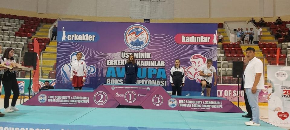 Sudenaz Dokgöz Avrupa ikincisi oldu