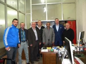 BORSA’DAN GAZETEMİZE ZİYARET