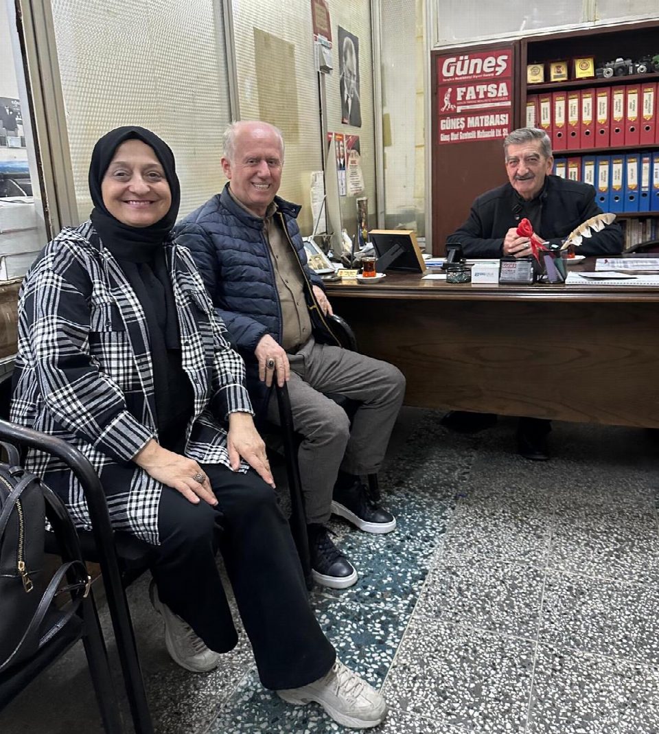 Şener Çelikyar gazetemizi ziyaret etti