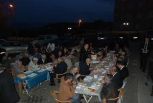 FATSA PROTOKOLÜ CEM EVİ’NDE DÜZENLEN İFTARA KATILDI