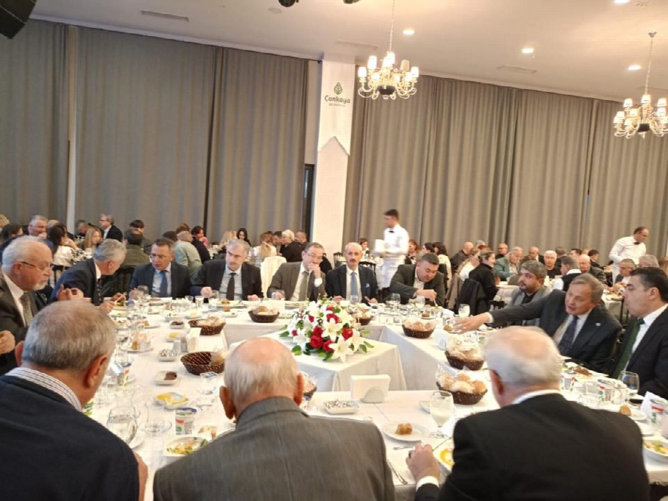 Ordu Vakfının iftar yemeğinde Ordulular bir araya geldi