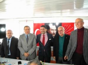 CHP BAŞKAN ADAY ADAYI ULVİ SÜVARİOĞLU BAŞVURUSUNU YAPTI