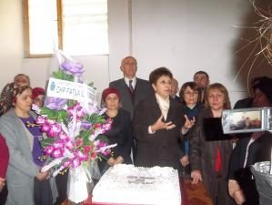 CHP FATSA İLÇE TEŞKİLATI ÇALIŞAN KADINLARI ZİYARET ETTİ