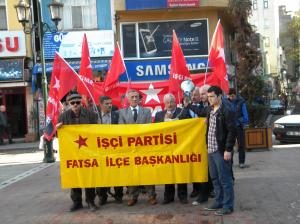 İŞÇİ PARTİSİ FATSA İLÇE BAŞKANI MUHARREM ERİŞMİŞ: “TÜRKİYE’Yİ BÖLDÜRMEYECEĞİZ. ATATÜRK’TE BİRLEŞİYORUZ.”