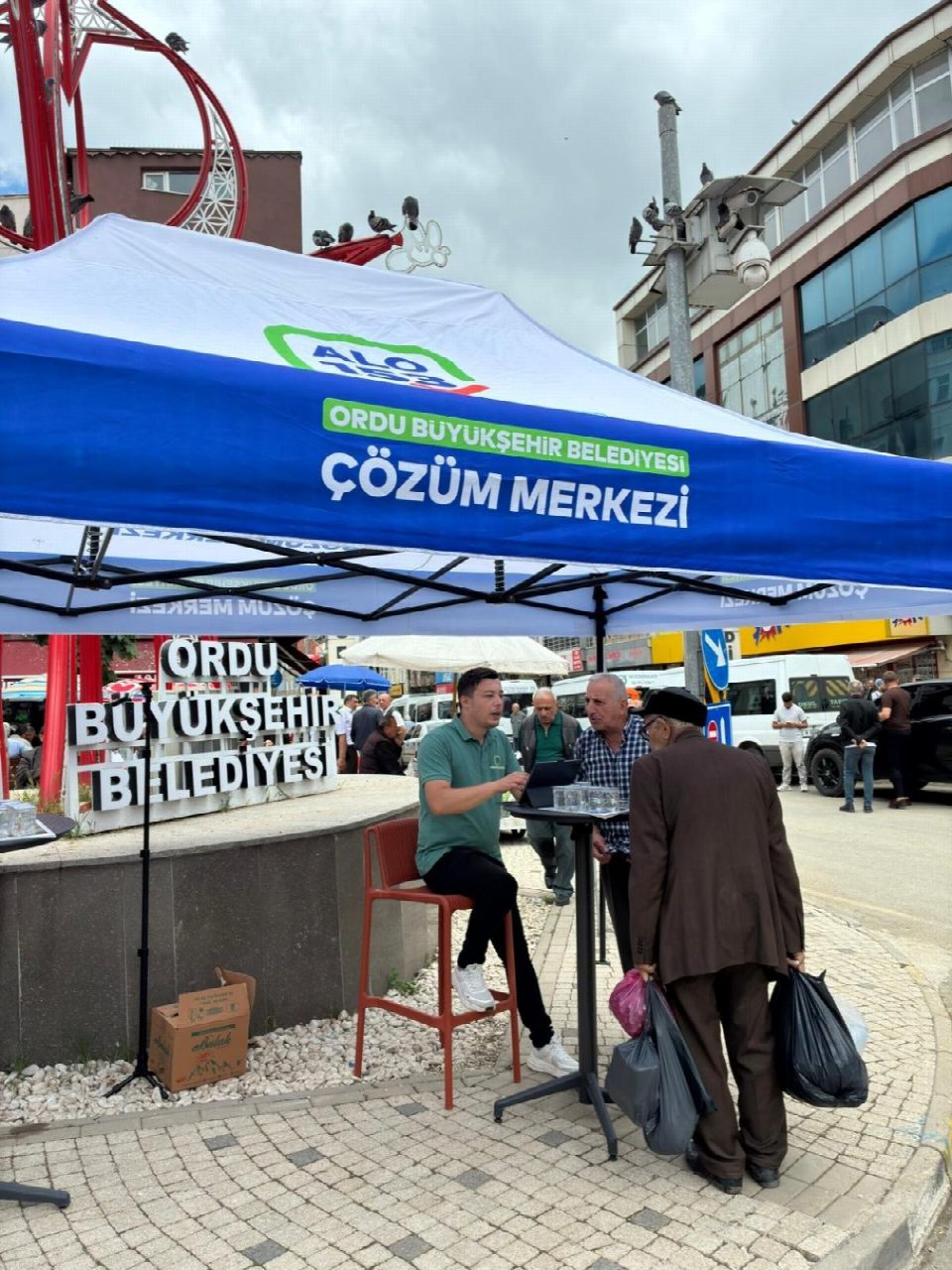 Çözüm merkezi Gürgentepe ve Fatsa’da vatandaşlarla buluştu