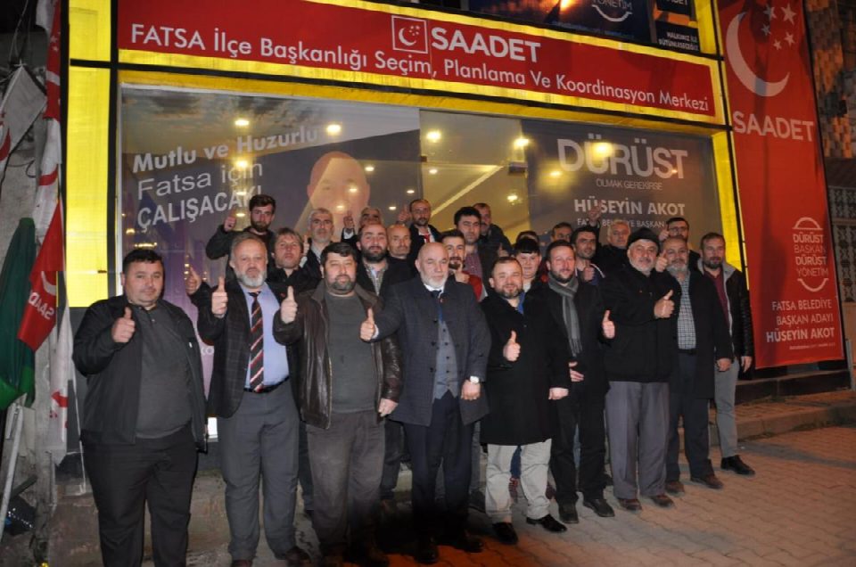 Saadet Partisi'nin Belediye Meclis Üyesi Adayları Birlik Mesajı Verdiler