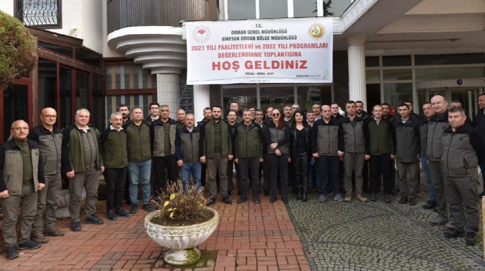 Orman bölge müdürlüğü değerlendirme toplantısı yapıldı