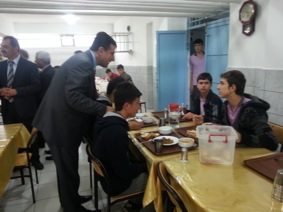 İLÇE MİLLİ EĞİTİM MÜDÜRÜ AVCI ANADOLU İMAM HAATİP LİSESİNDE AÇILACAK DERSLİKLERİ İNCELEDİ