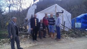 DİRENİŞ ÇADIRI DAR GELDİ...