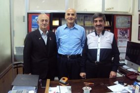ESKİ JANDARMA KOMUTANI PEKDOĞAN İLÇEMİZİ ZİYARET ETTİ